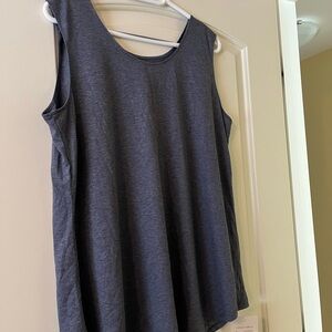 Charcoal Sleeveless Tank Top